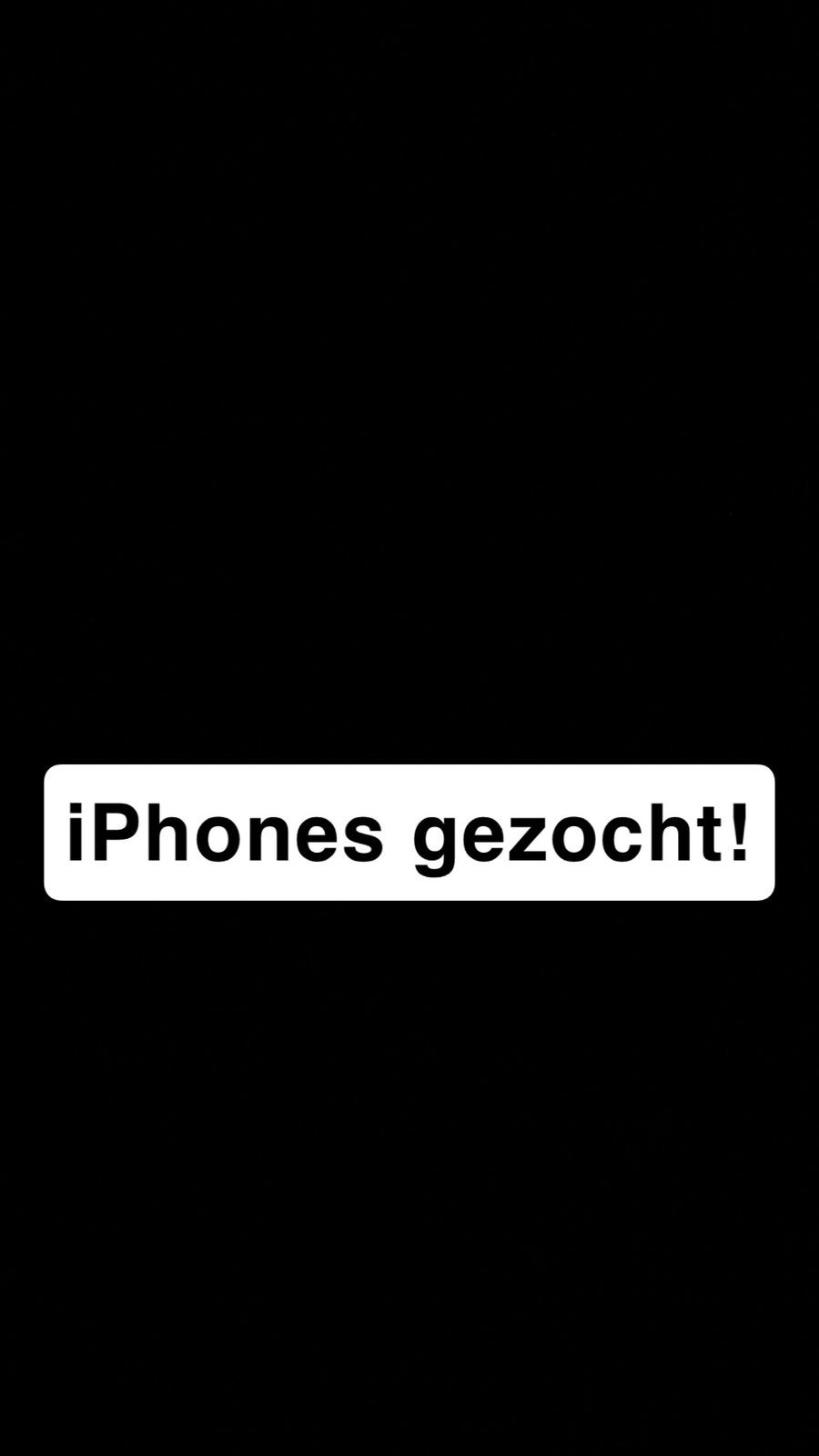 Iphones gezocht nette prijs., Eén persoon, Cadeaubon