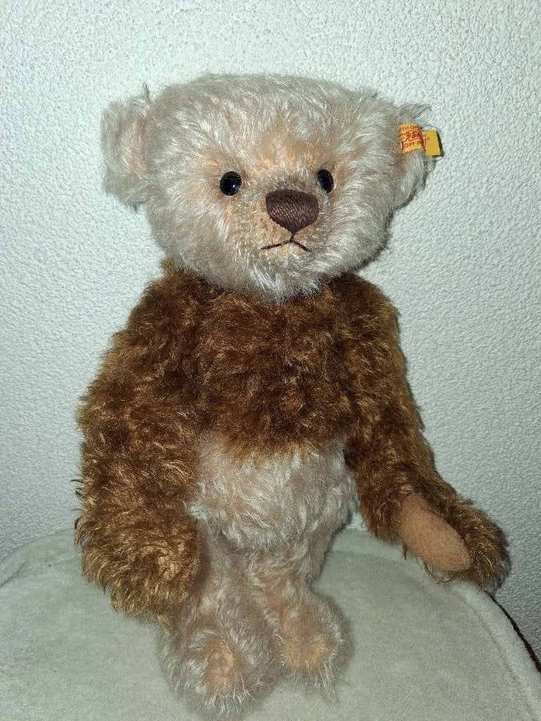 Steiff beer teddy, Verzenden, Gebruikt, Stoffen beer, Steiff