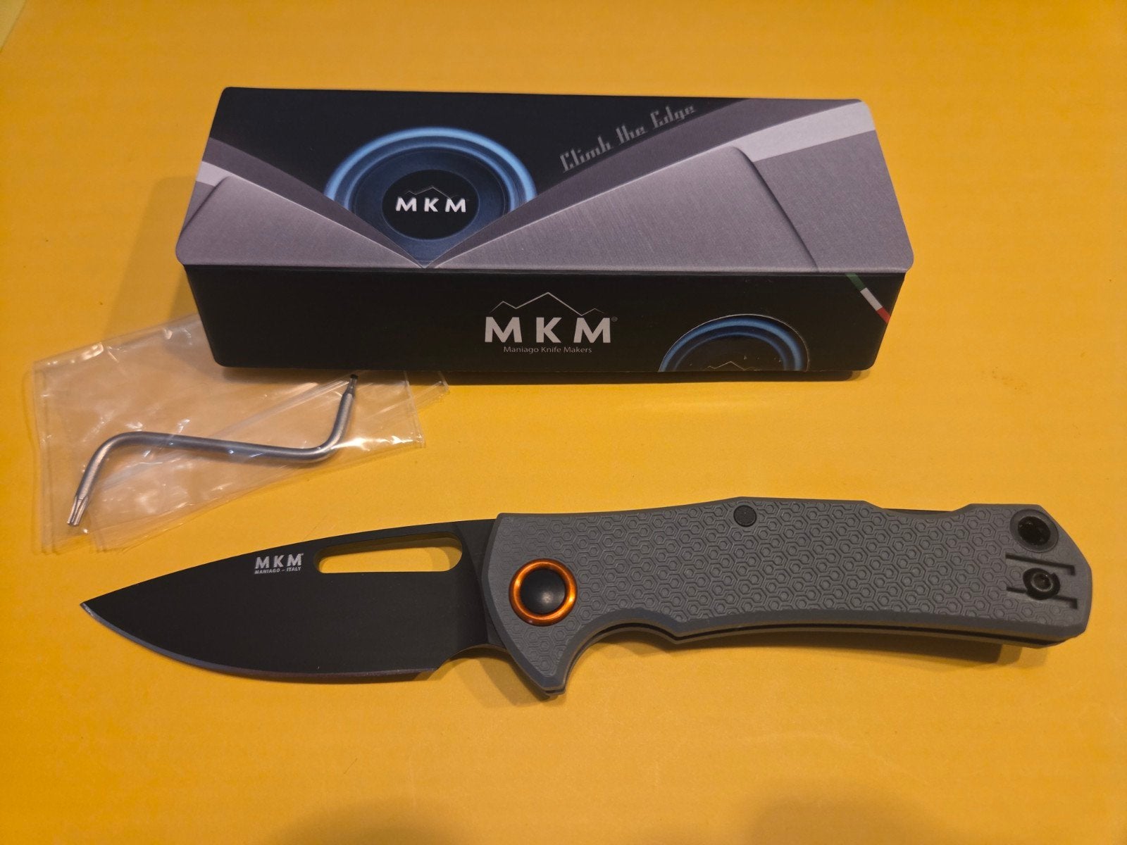 MKM LOV backlock zakmes, Ophalen, Zo goed als nieuw