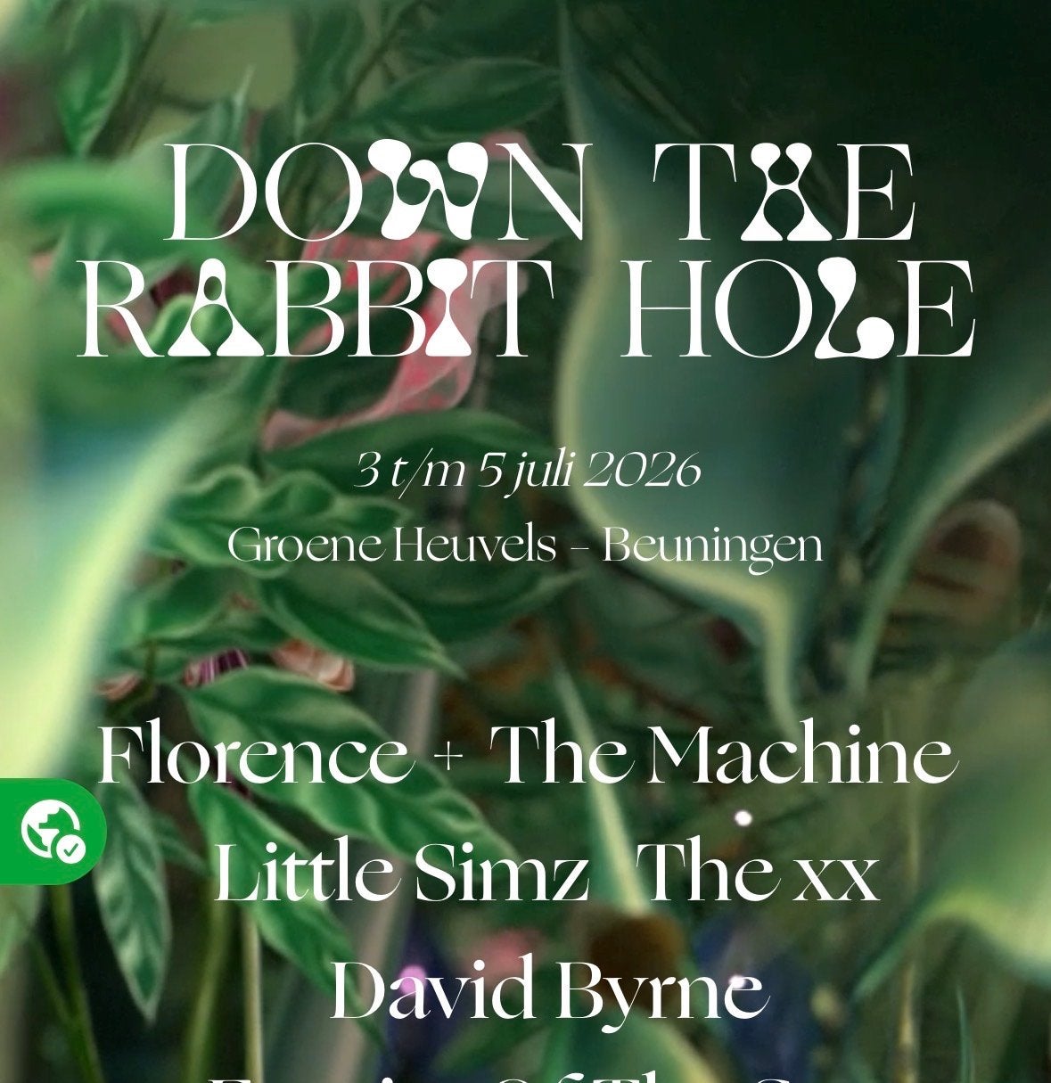 Down the rabbit hole DTRH 2026 - tickets, Drie personen of meer