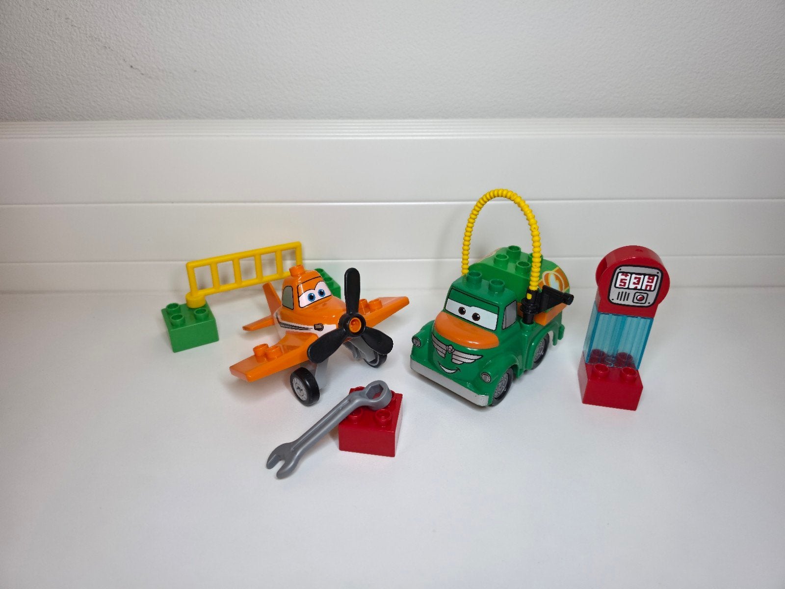 LEGO Duplo Disney Planes Chug en Dusty - Set 10509  Compleet, Ophalen of Verzenden, Zo goed als nieuw, Duplo