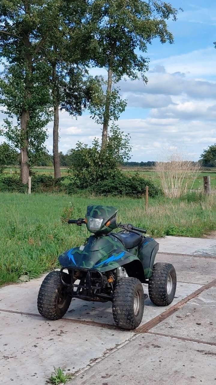 Quad 50cc 4 takt semi schakel, Fietsen en Brommers, Minibikes, Midibikes en Pitbikes, Ophalen, Gebruikt, Overige typen, Chinees