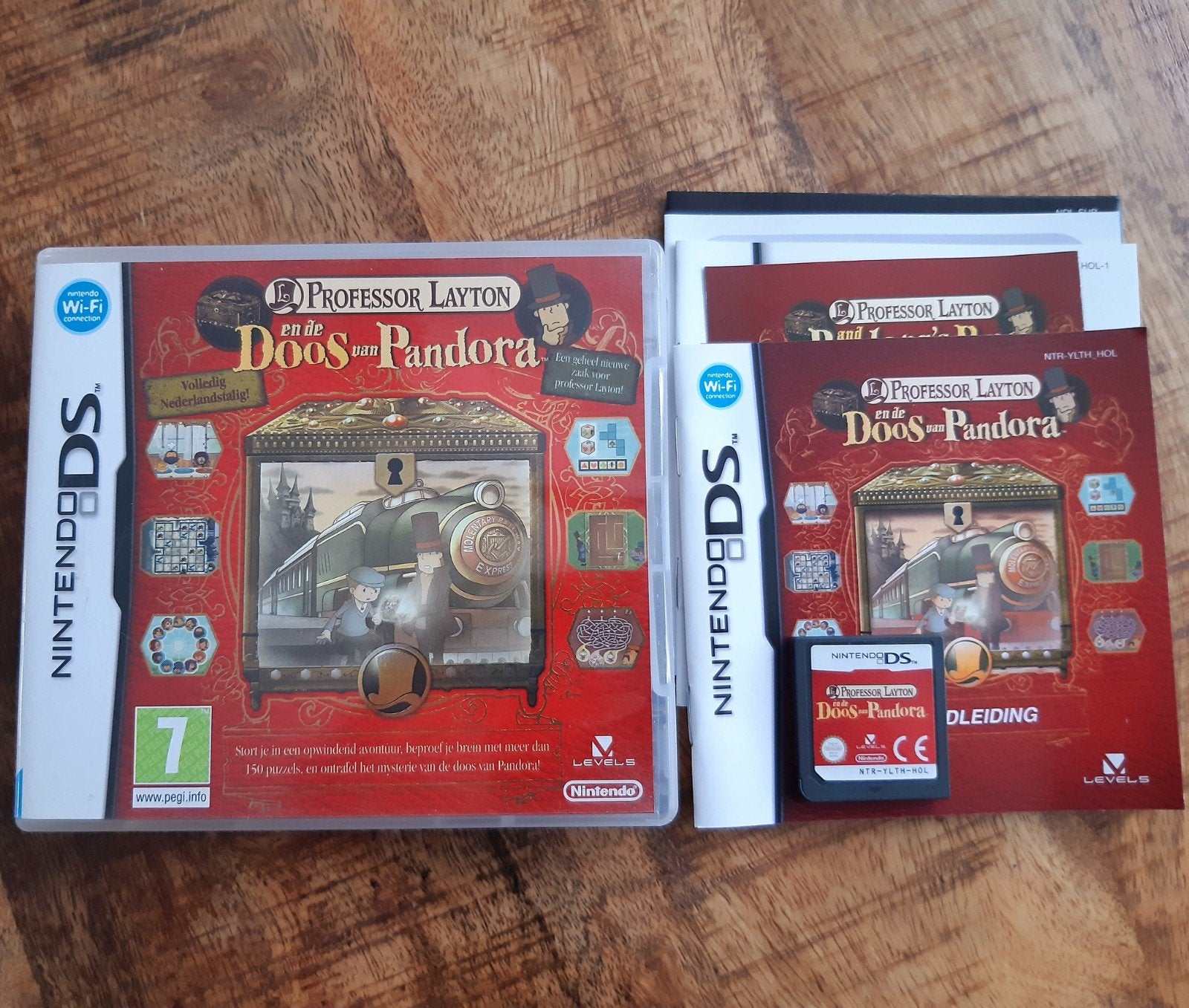 Professor Layton en de Doos van Pandora - DS, Ophalen of Verzenden, Puzzel en Educatief