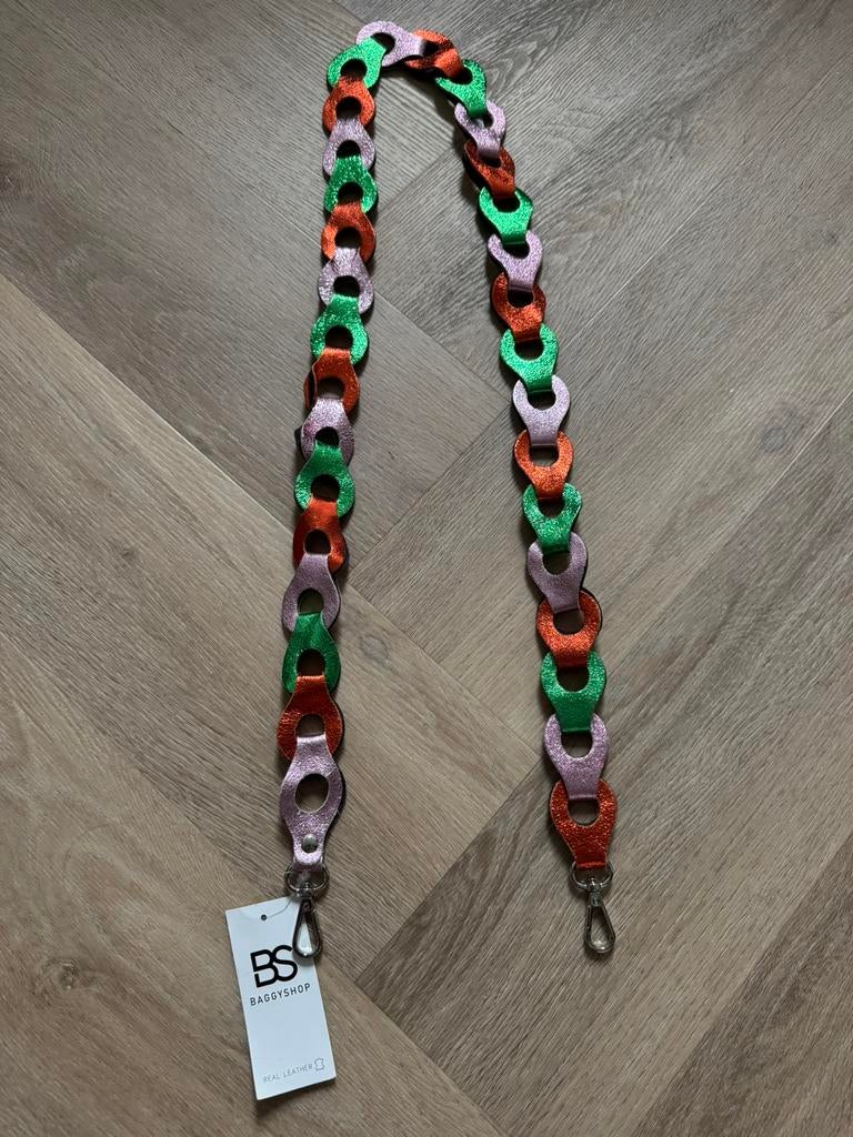 Nieuw Bag strap schouderband metallic, Sieraden, Tassen en Uiterlijk, Ophalen of Verzenden, Nieuw
