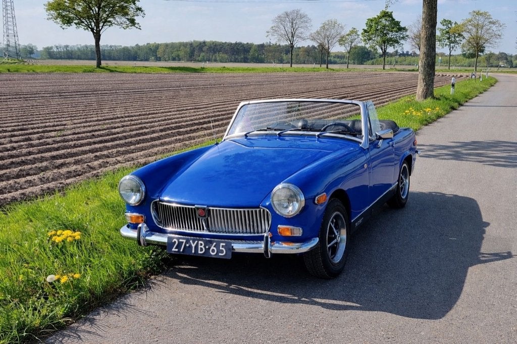 MG Midget 1.5 1976 Blauw, foto 2