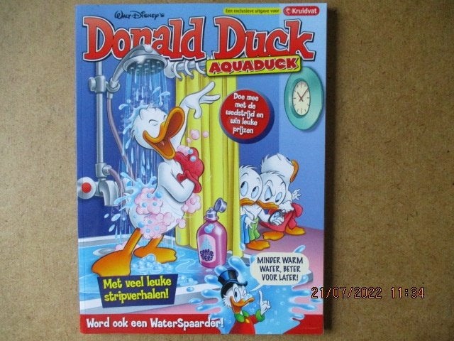 adv6828 donald duck kruidvat 3, Boeken, Stripboeken, Eén stripboek, Ophalen, Gelezen