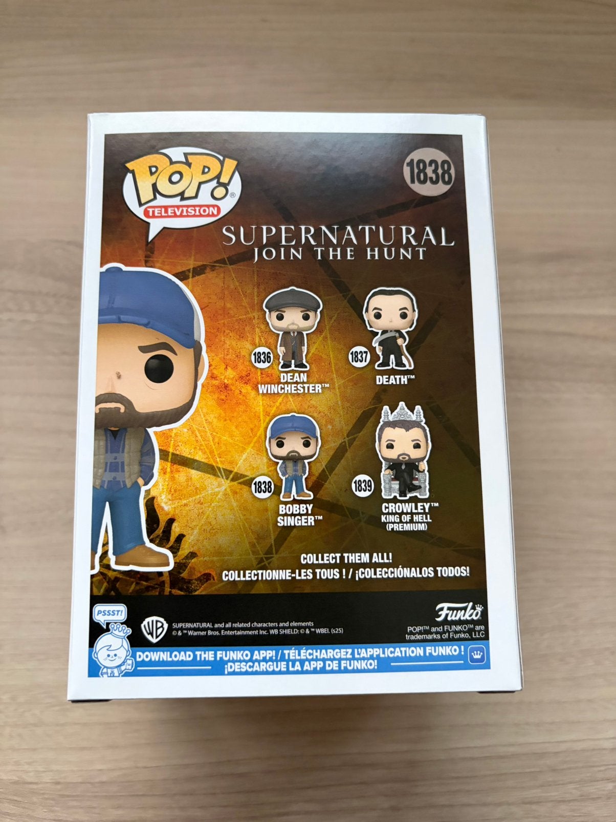 Bobby Singer #1838 Funko Pop! Television – Supernatural, Funko Europe, Ophalen of Verzenden, Zo goed als nieuw, 4th floor, 1 Queen Caroline St, London W6 9YN, Verenigd Koninkrijk