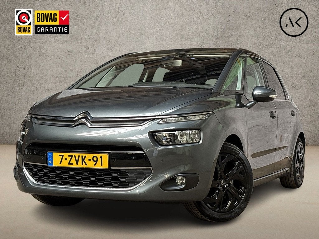 Citroën C4 Picasso 1.6 THP Shine 165Pk Automaat (NAVIGATIE,, Auto's, Citroën, 12 maanden, Gebruikt, 4 cilinders, Leder en Stof