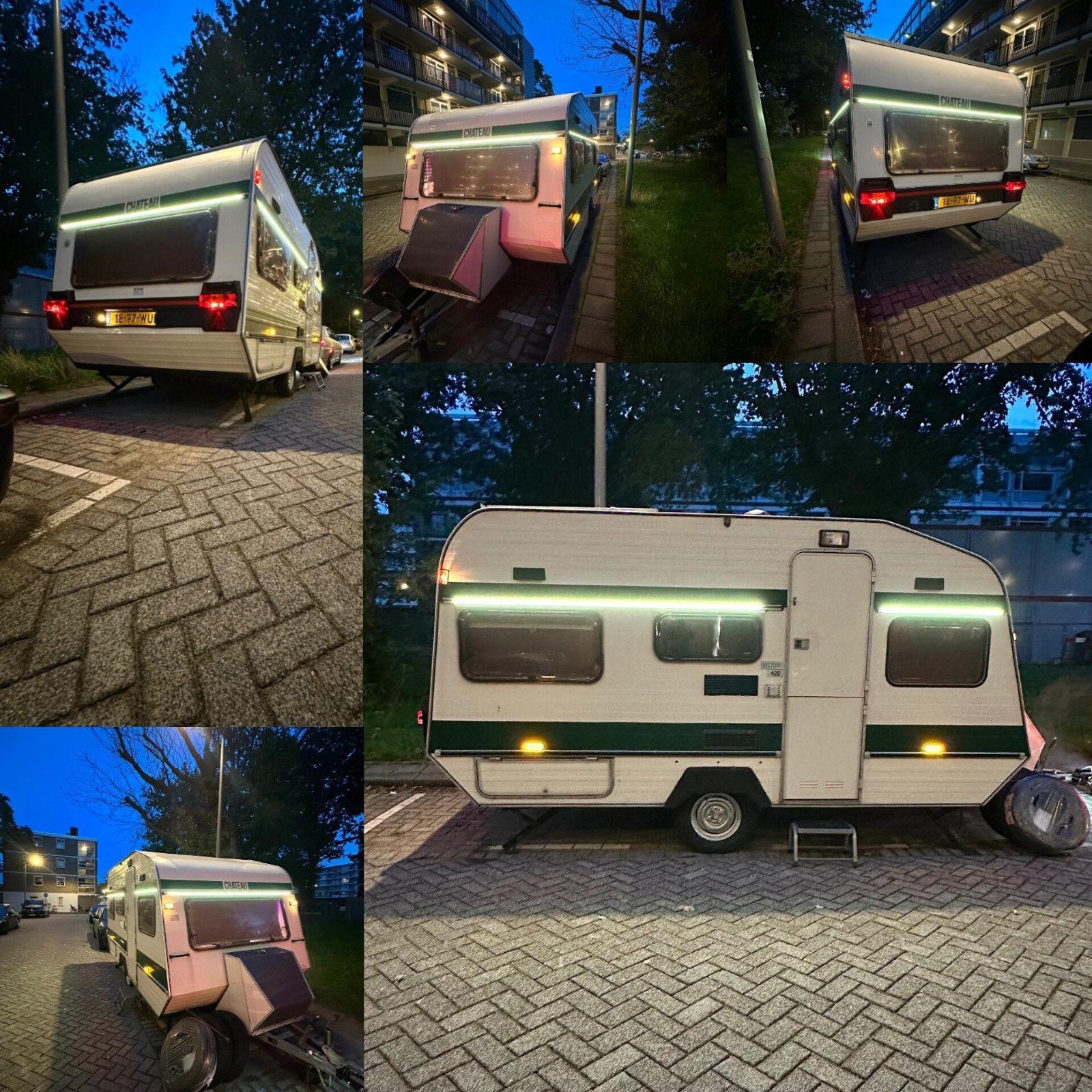 CHATEAU VICTORY 420 CARAVAN [OP ZONNEPANEEL], Caravans en Kamperen, Caravans, Treinzit, Particulier, 4 tot 5 meter, 500 - 750 kg