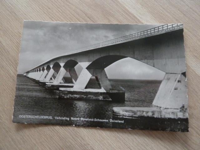 Oosterschelde 1967 Noord Beveland - Schouwen Duiveland, Ophalen of Verzenden, 1960 tot 1980, Gelopen