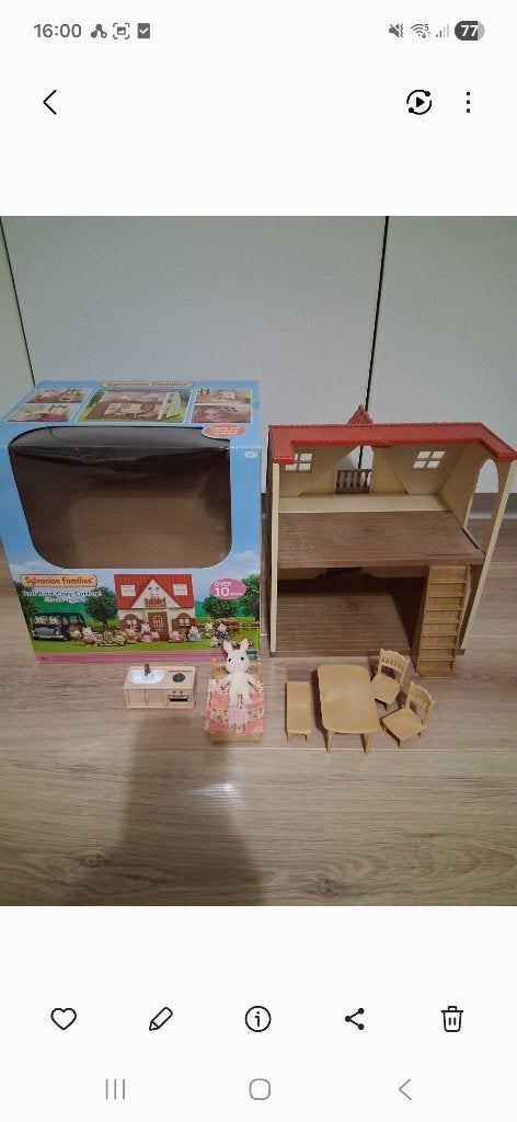 Sylvanian families huisje, Ophalen of Verzenden, Poppenhuis