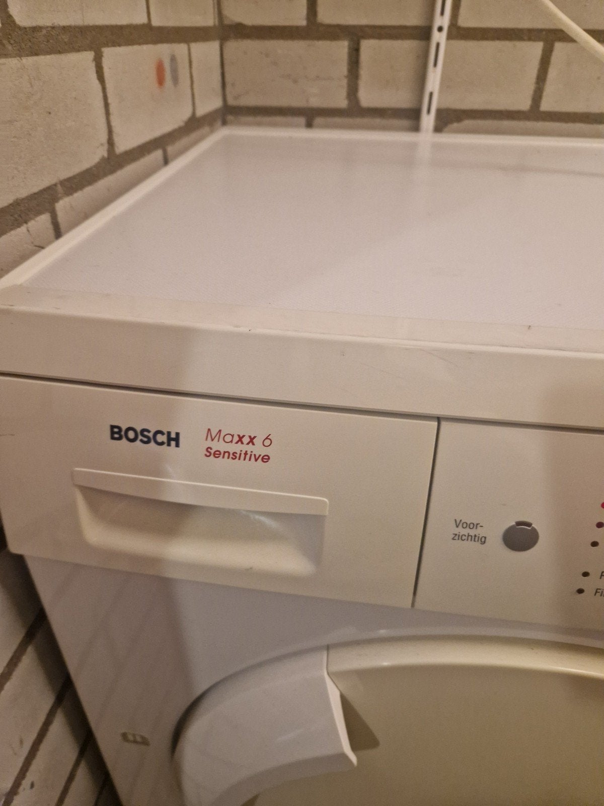 Bosch Maxx 6 Sensitive wasdroger, Ophalen