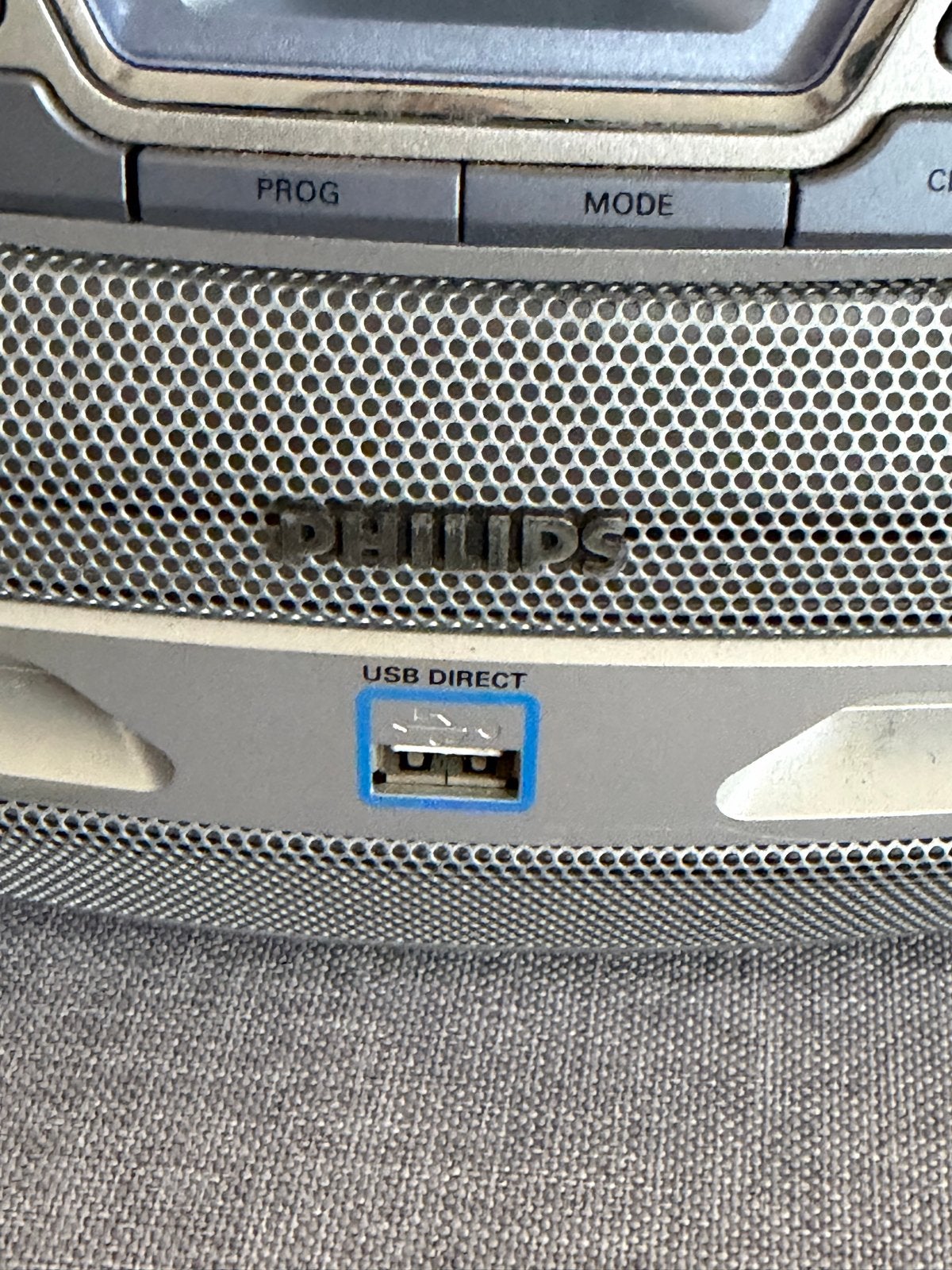 Philips AZ1839 CD Soundmachine met USB Direct, Ophalen of Verzenden, Gebruikt, Radio, Met cd-speler
