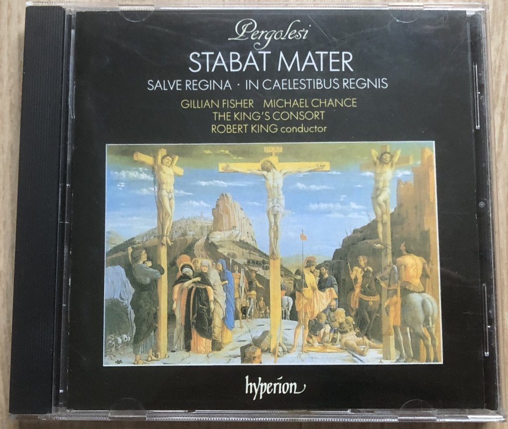 PERGOLESI - STABAT MATER - THE KING'S CONSORT - ROBERT, Cd's en Dvd's, Ophalen of Verzenden, Zo goed als nieuw