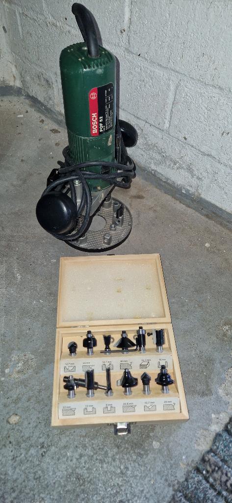 Bosch POF-52 bovenfrees, Doe-het-zelf en Verbouw, Ophalen, Gebruikt, Bovenfrees, Bosch