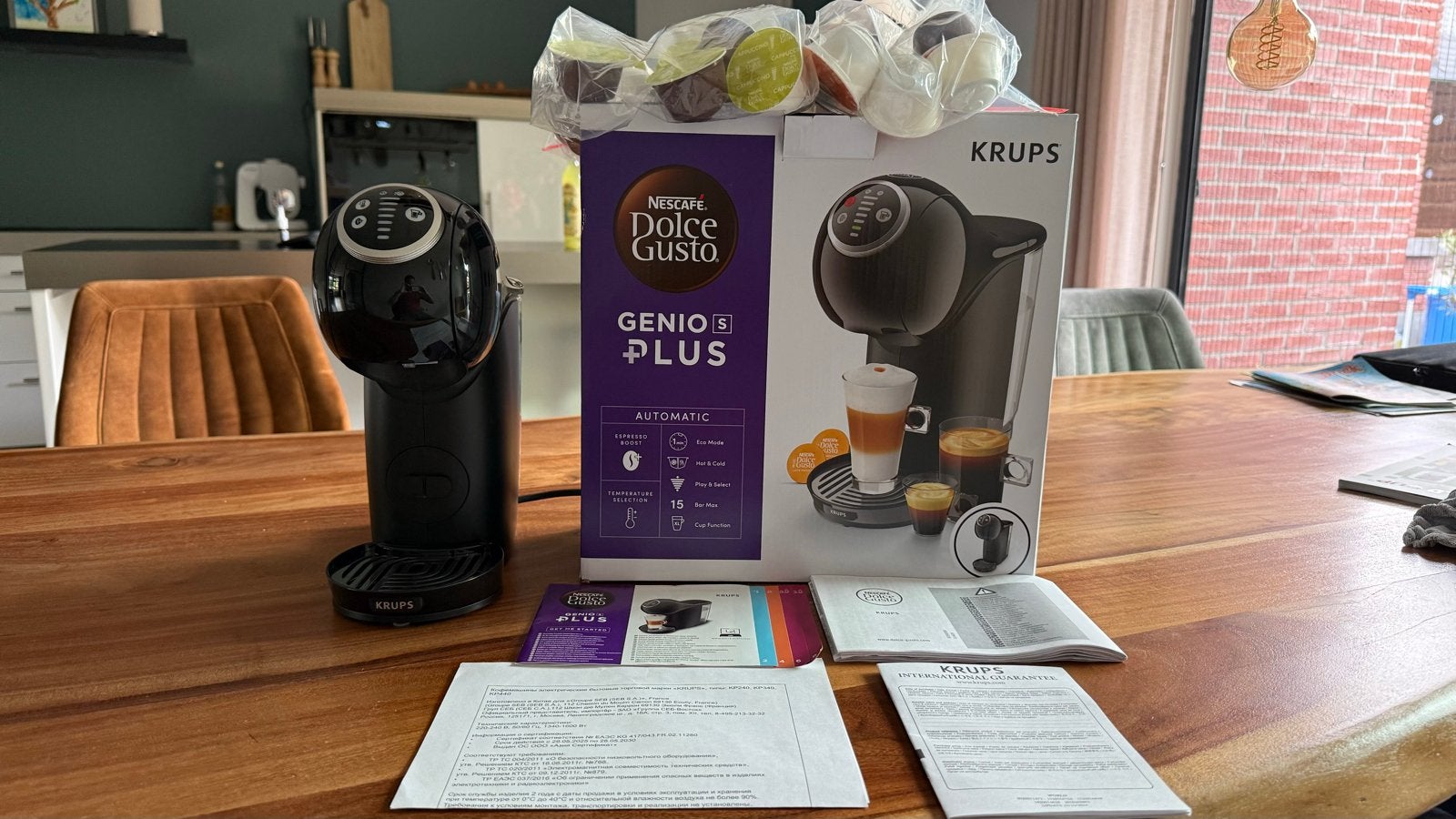 Nescafé Dolce Gusto Genio S Plus - Zo goed als nieuw, Ophalen, Koffiepads en cups, Koffiemachine, Zo goed als nieuw