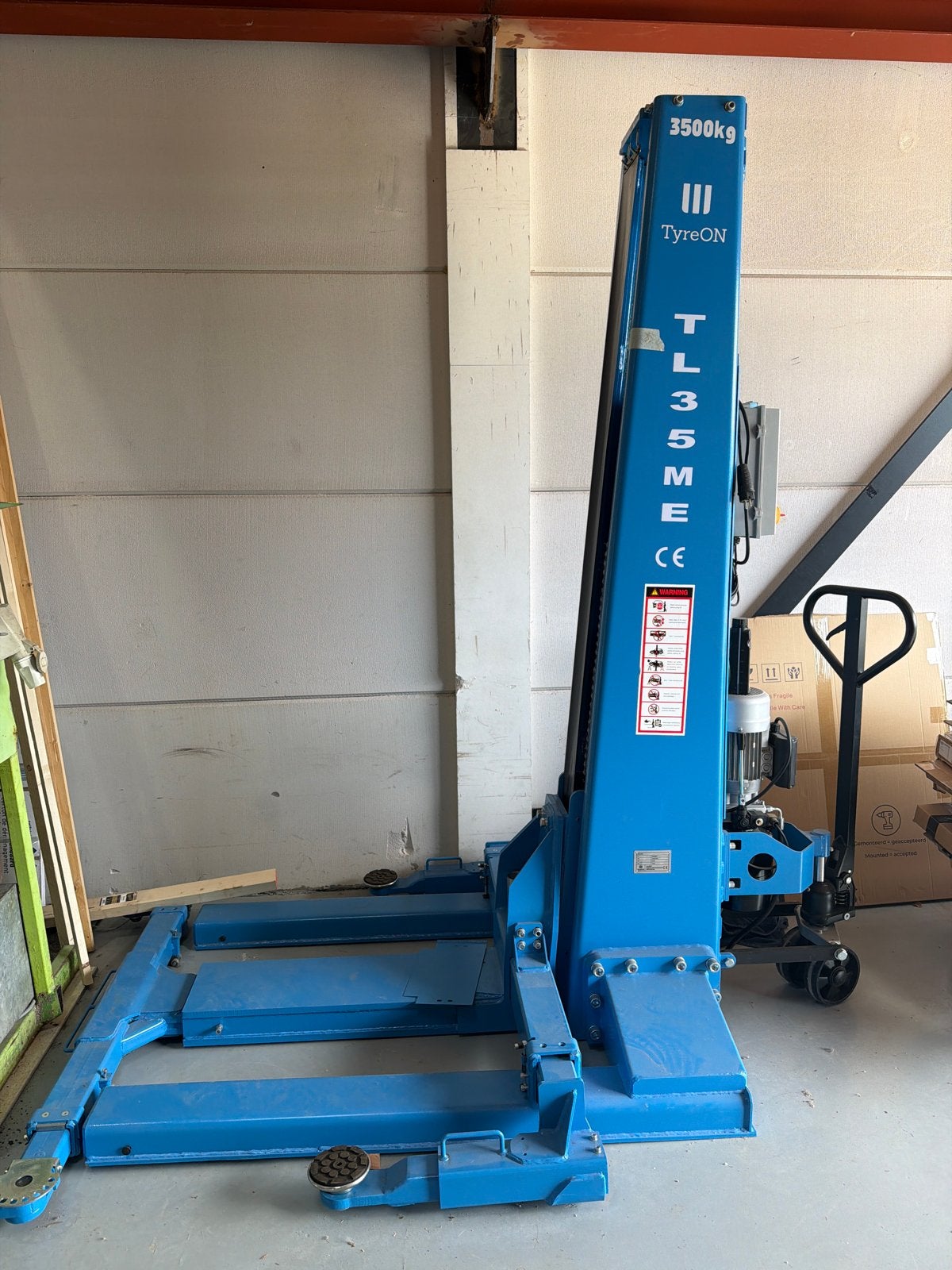 TyreON TL35ME 1-koloms hefbrug 3500kg - Nieuwstaat, Ophalen