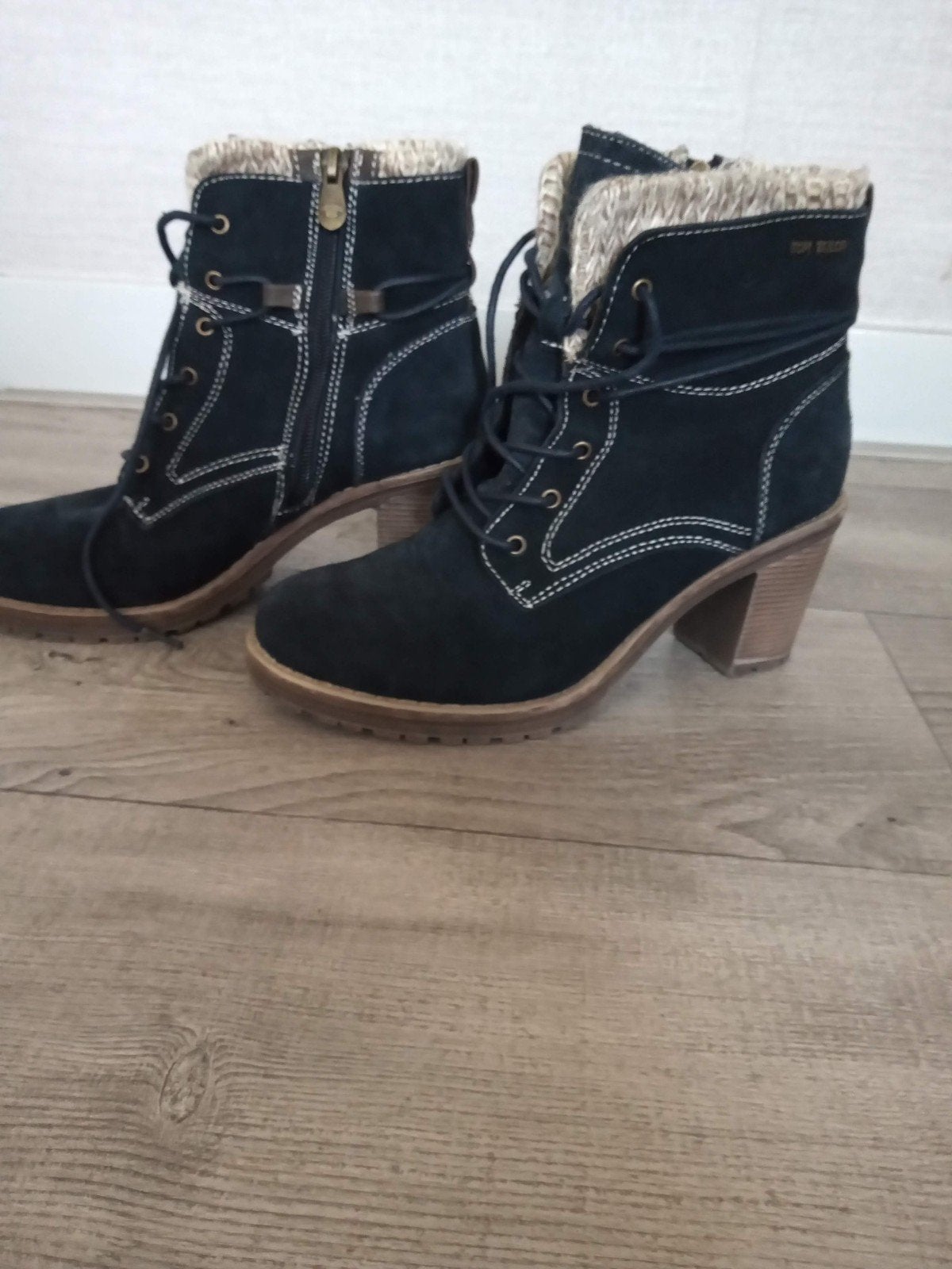 Nette schoenen maat 39 Tom Tailor, Blauw, Zo goed als nieuw, Tom Tailor, Ophalen of Verzenden