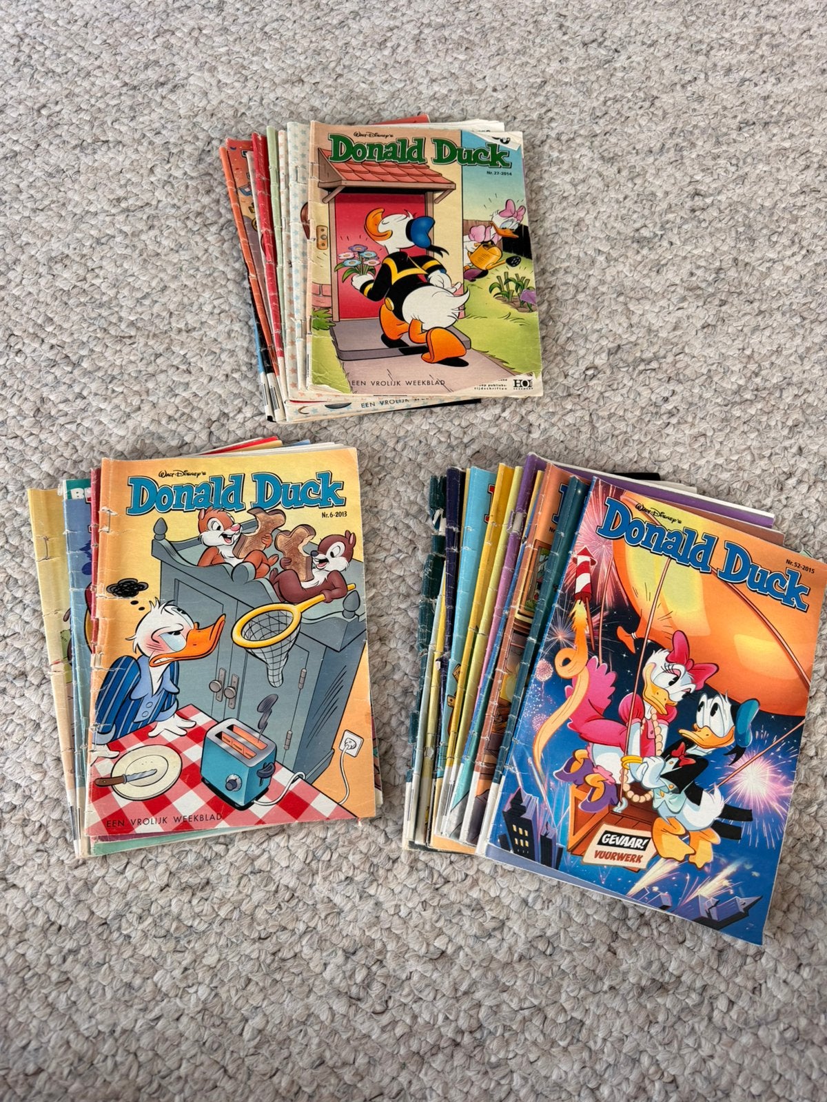 Donald Duck | Jaargang 2013, 2014, 2015 | 30 stuks, Boeken, Meerdere comics, Ophalen of Verzenden, Gelezen, Europa
