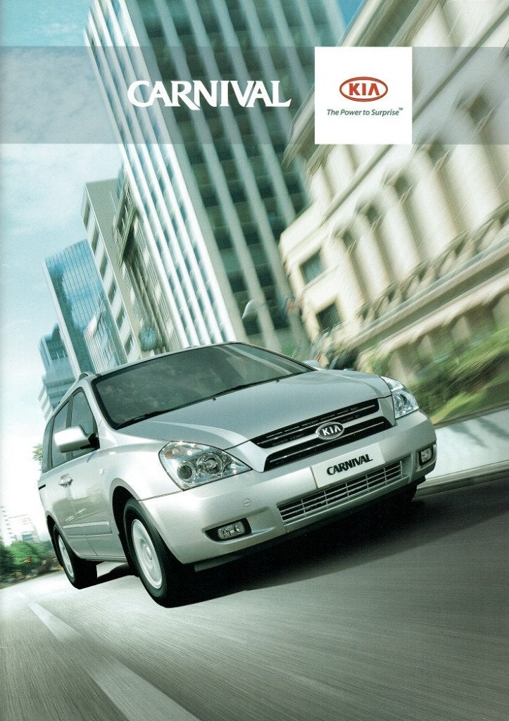 Folder Kia Carnival (2006), Verzenden, Zo goed als nieuw, Overige merken