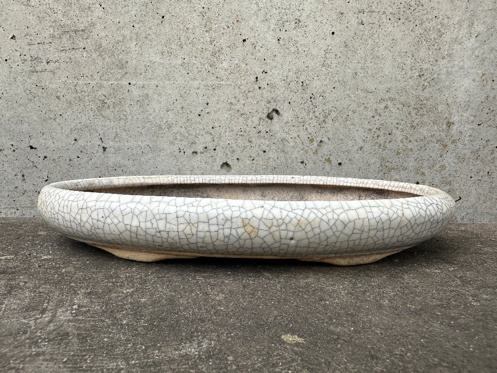 Bonsai schaal pot 22,5x14x3cm (2*), Ophalen of Verzenden, Zo goed als nieuw, Overige vormen, Aardewerk
