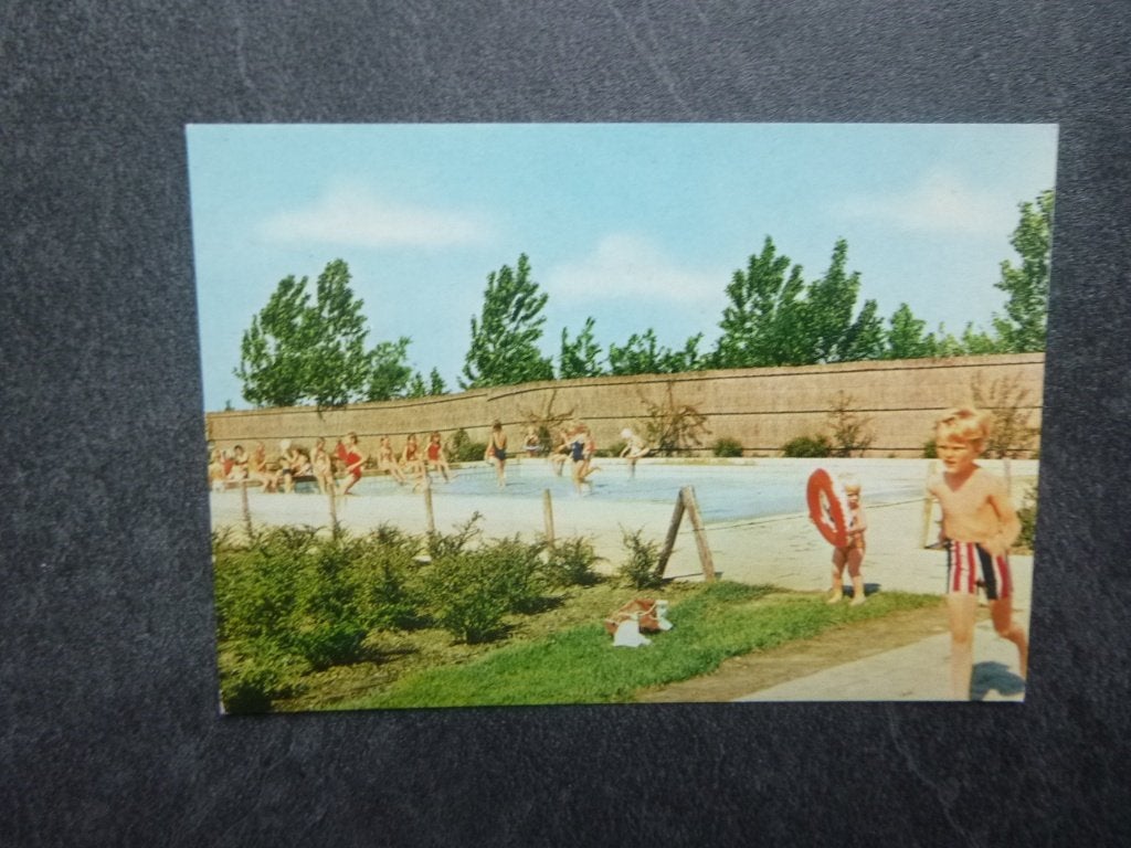 Nieuwerkerk a.d. IJssel, polderbad 1972, Verzenden, 1960 tot 1980, Gelopen, Zuid-Holland