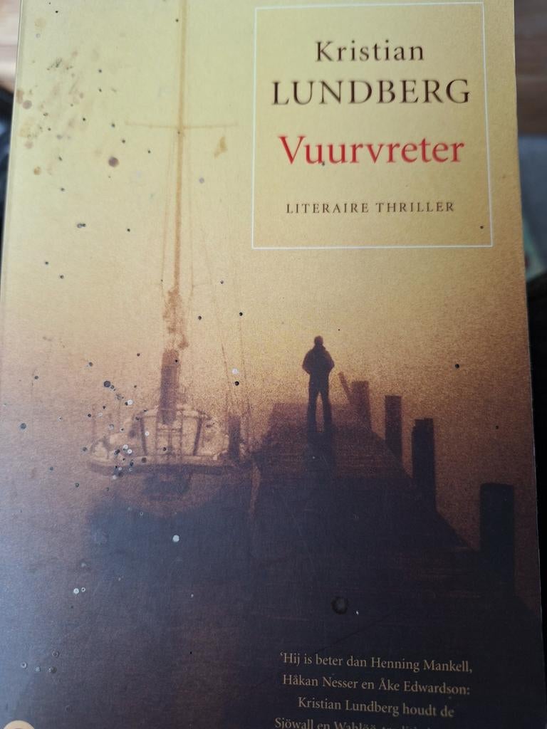 Vuurvreter - Kristian Lundberg (Literaire thriller), Ophalen of Verzenden, Gelezen, Kristian Lundberg, Scandinavië