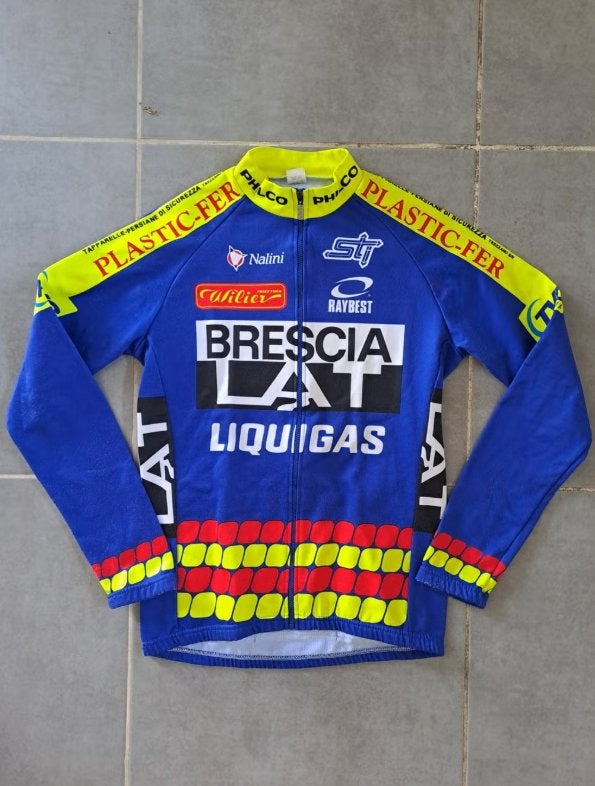Wielershirt Brescialat - Liquigas 1998, Gebruikt, Bovenkleding, Heren, M
