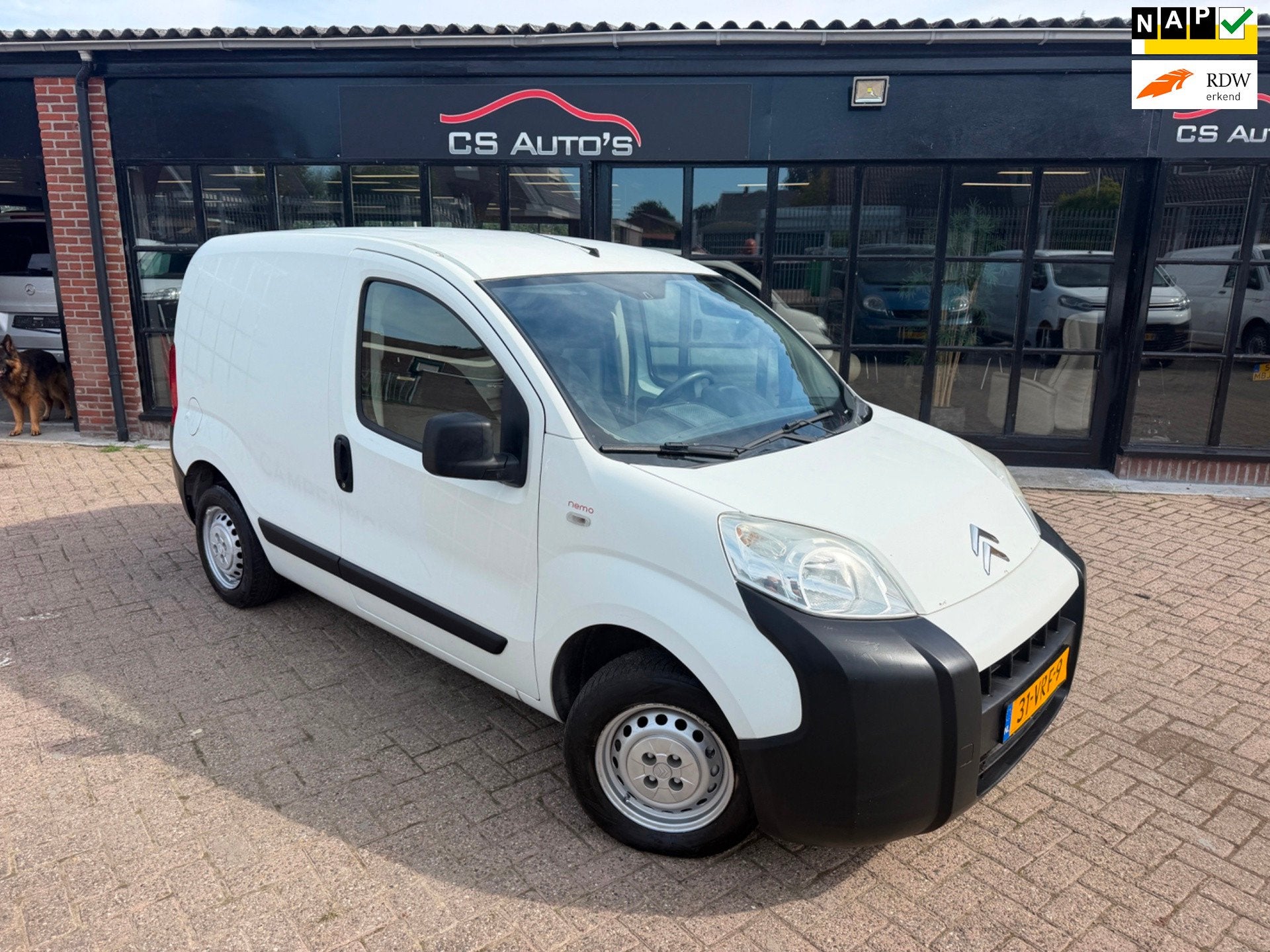 Citroen Nemo 1.4 HDi|LAGE KM STAND NAP|AFL.GRATIS NIEUWE APK, Auto's, Voorwielaandrijving, Gebruikt, 4 cilinders, Citroën