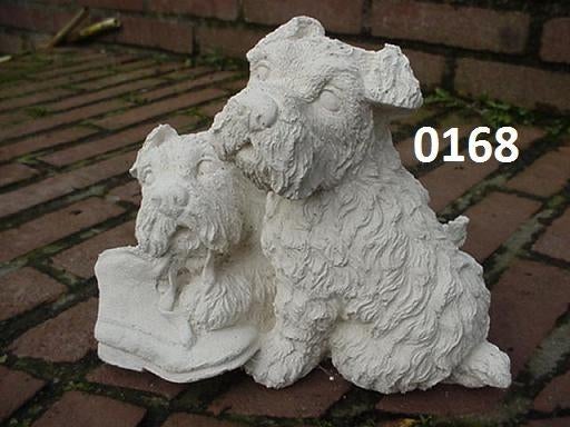 Hond samen. nr 0168., Ophalen, Nieuw, Hond of Kat, Beeldje of Figuurtje