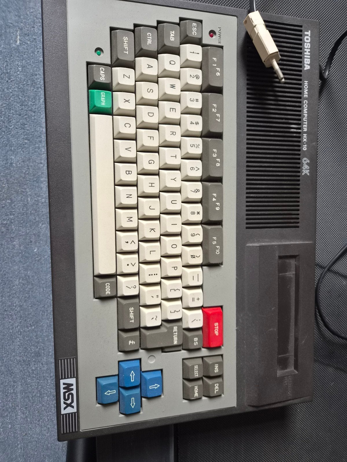 Toshiba Home Computer HX-10 (64K) - Klassieke MSX1, Ophalen of Verzenden, Toshiba