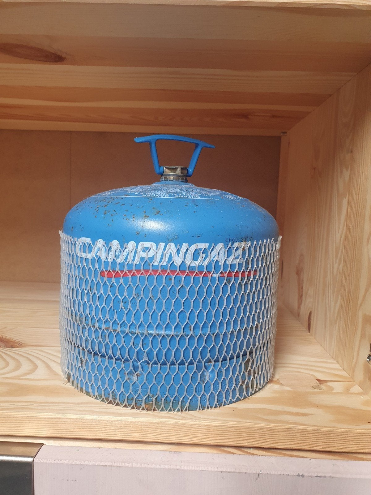 Campingaz gasfles 904: met inhoud, Ophalen of Verzenden, Gebruikt