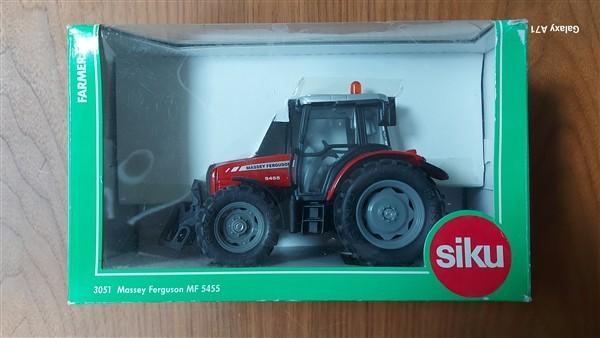 Siku 3051 Massey Ferguson MF 5455, Ophalen of Verzenden, Zo goed als nieuw, Tractor of Landbouw, SIKU