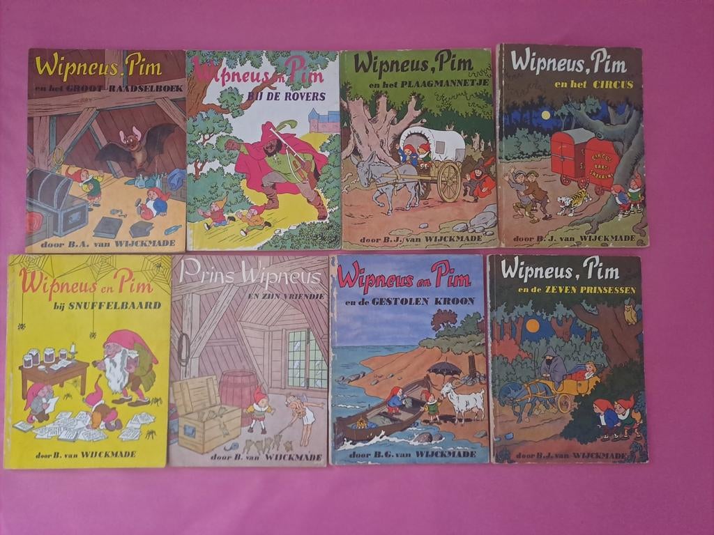 8 x Wipneus en Pim, Ophalen, Gelezen, Sprookjes
