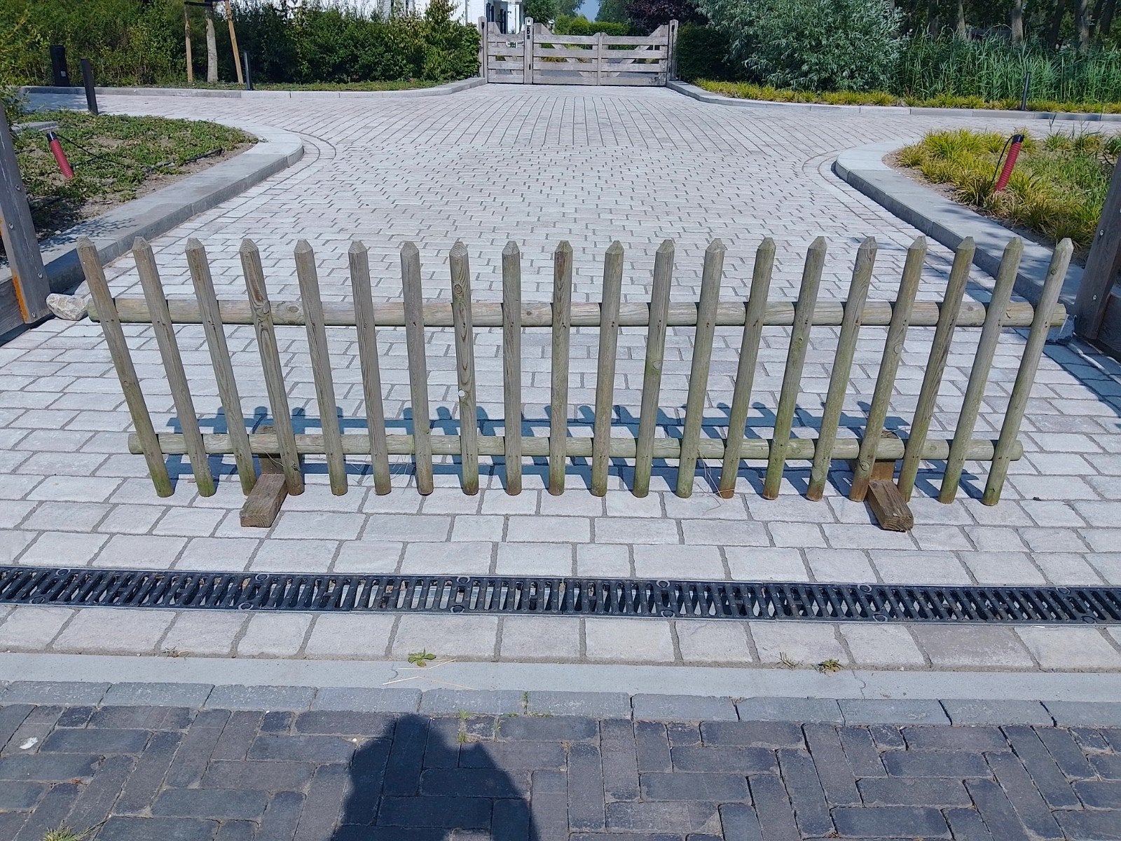 Houten tuinhekjes 2 - Ideaal voor afscheiding, Tuin en Terras, Tuinhekken en Hekwerk, Ophalen of Verzenden, Gebruikt, Hout, Tuinhek