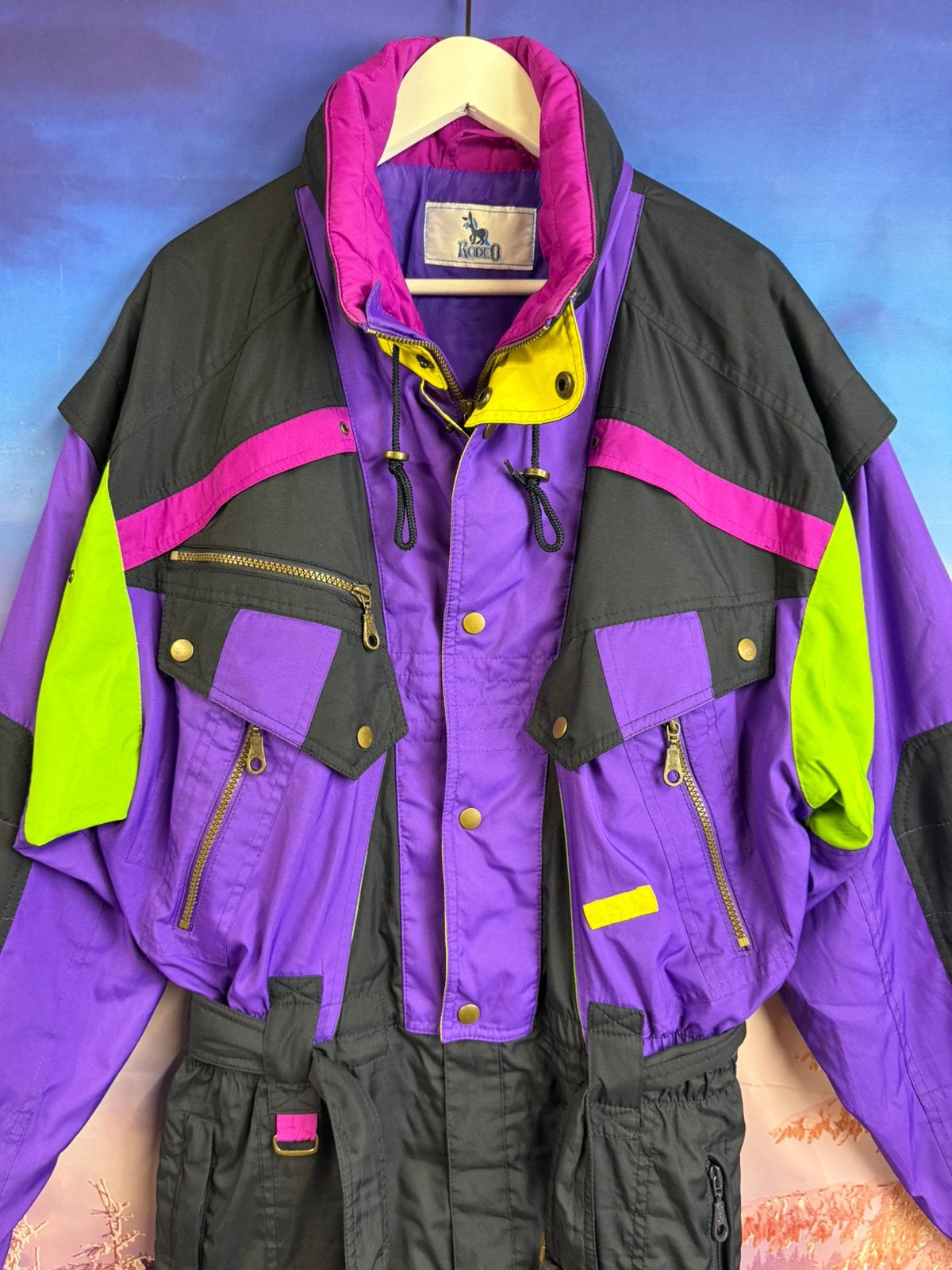 Vintage Fout Skipak van Rodeo maat 52 / L, Ophalen of Verzenden, Zo goed als nieuw, Maat 52/54 (L), Pak
