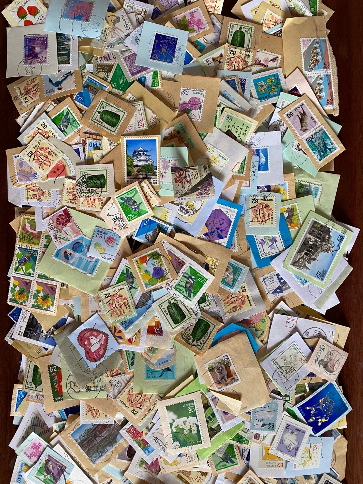 Japan kantoorpost. Kleine 4kg onafgeweekt. 85,- incl ve, Postzegels en Munten, Ophalen of Verzenden, Buitenland