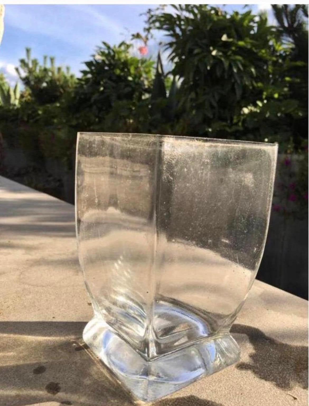 Unieke handgemaakte glazen vazen, Ophalen of Verzenden, Zo goed als nieuw, Overige kleuren, Glas