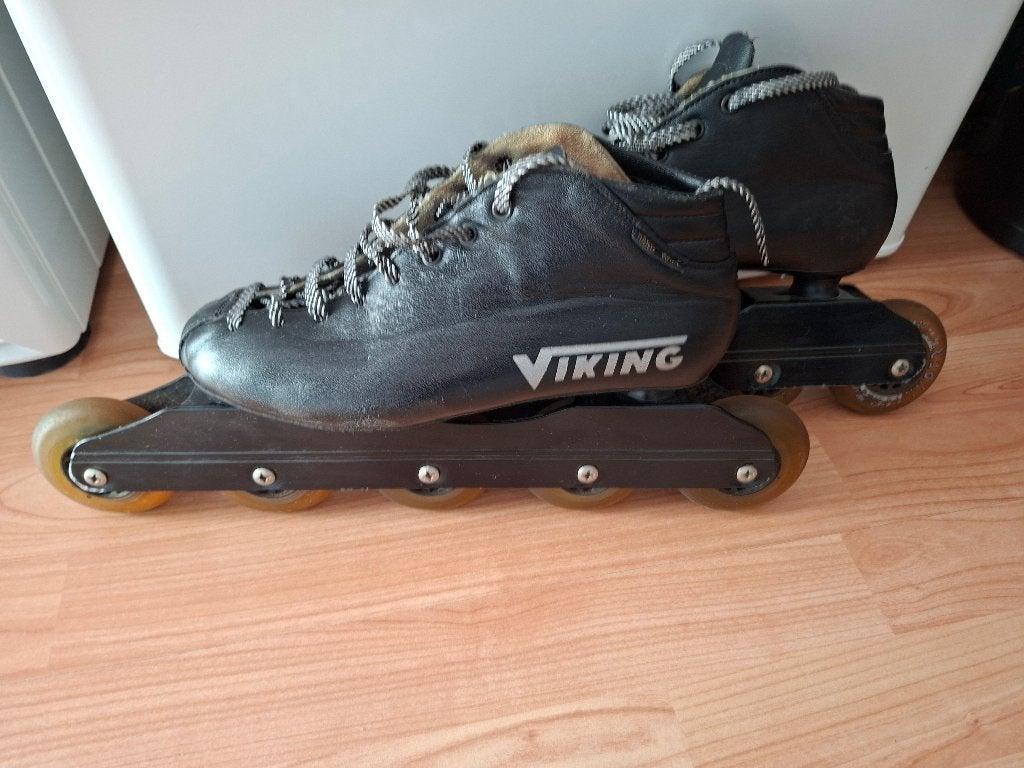 Viking inline /skeeler skates, Gebruikt, Inline skates 5 wielen, Kinderen, Ophalen