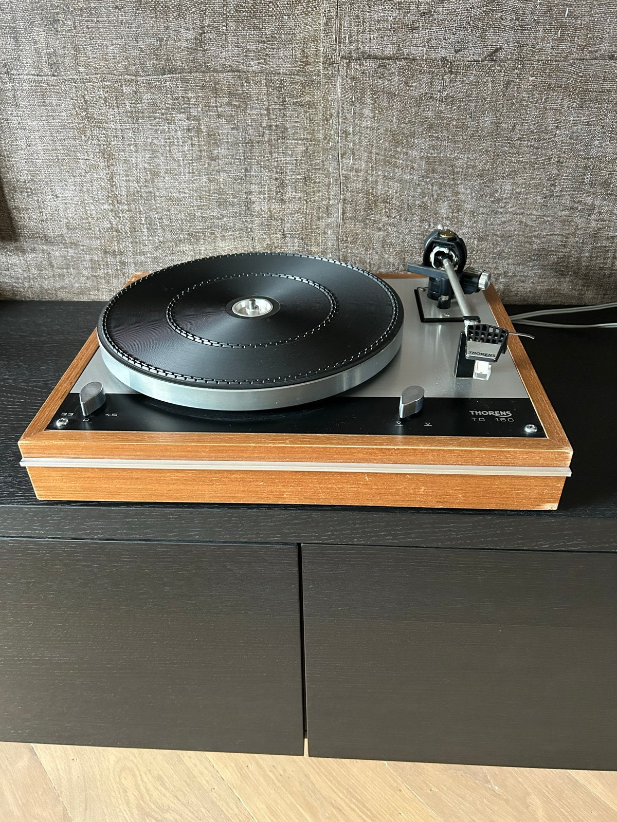 Thorens TD 160 Platenspeler - Klassieke Hifi, Ophalen, Gebruikt, Platenspeler, Thorens