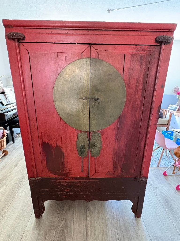Chinese bruidskast, Antiek en Kunst, Ophalen