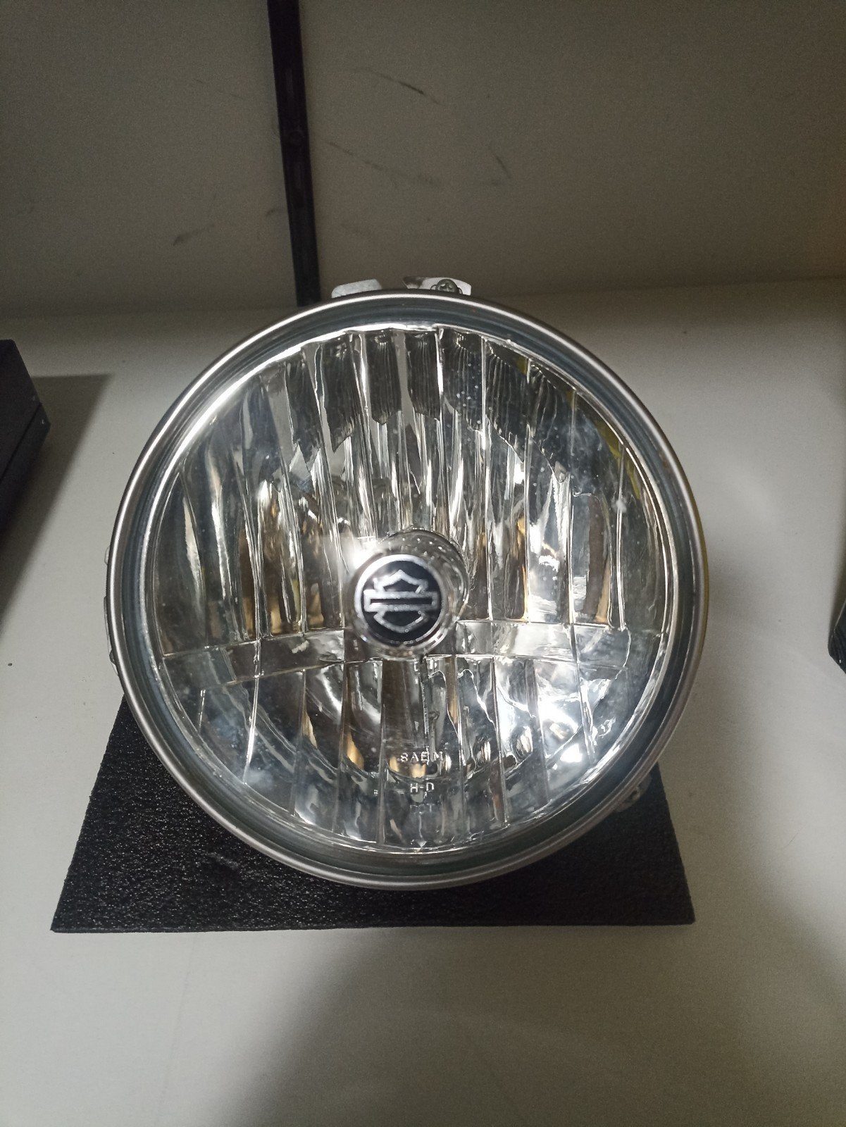 Originele Harley Touring Koplamp met Mounting Kit, Ophalen of Verzenden, Gebruikt