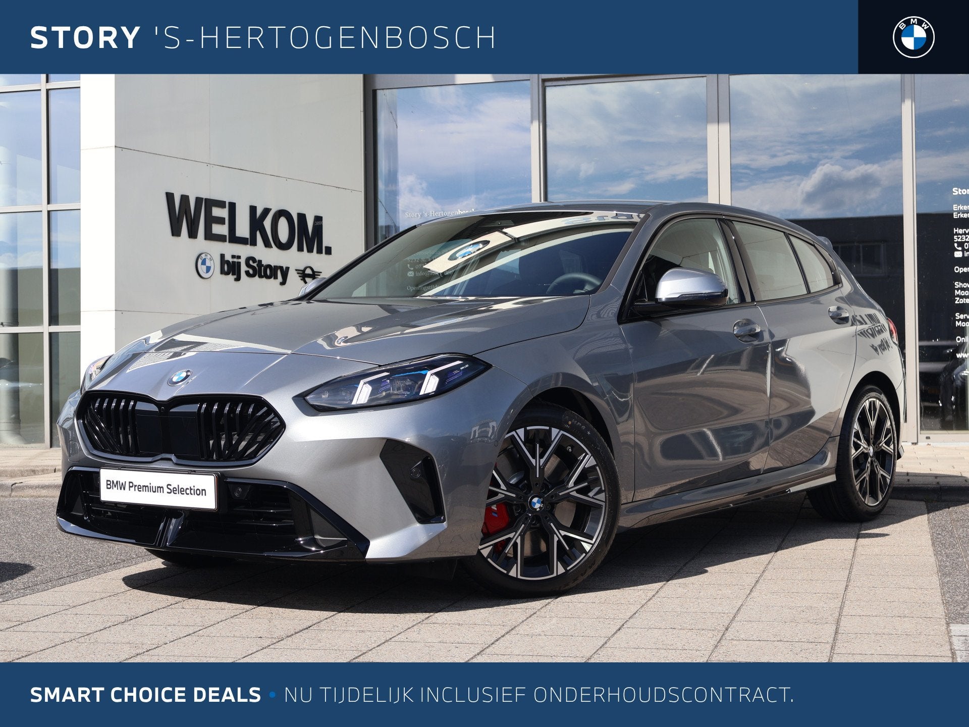 BMW 1 Serie 120 M Sport Automaat / Sportstoelen / Achteruitr, Auto's, Dealer onderhouden, 156 pk, Met garantie (alle), Origineel Nederlands