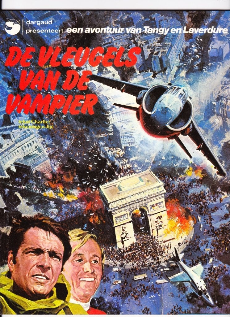De Vleugels van de Vampier  Tangy en Laverdure 1978, Eén stripboek, Ophalen of Verzenden, Gelezen
