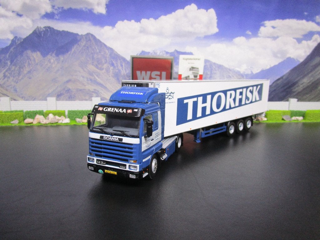 Wsi 01-4181 Thorfisk , Scania R143 Streamline, Ophalen, Nieuw, Bus of Vrachtwagen, Wsi