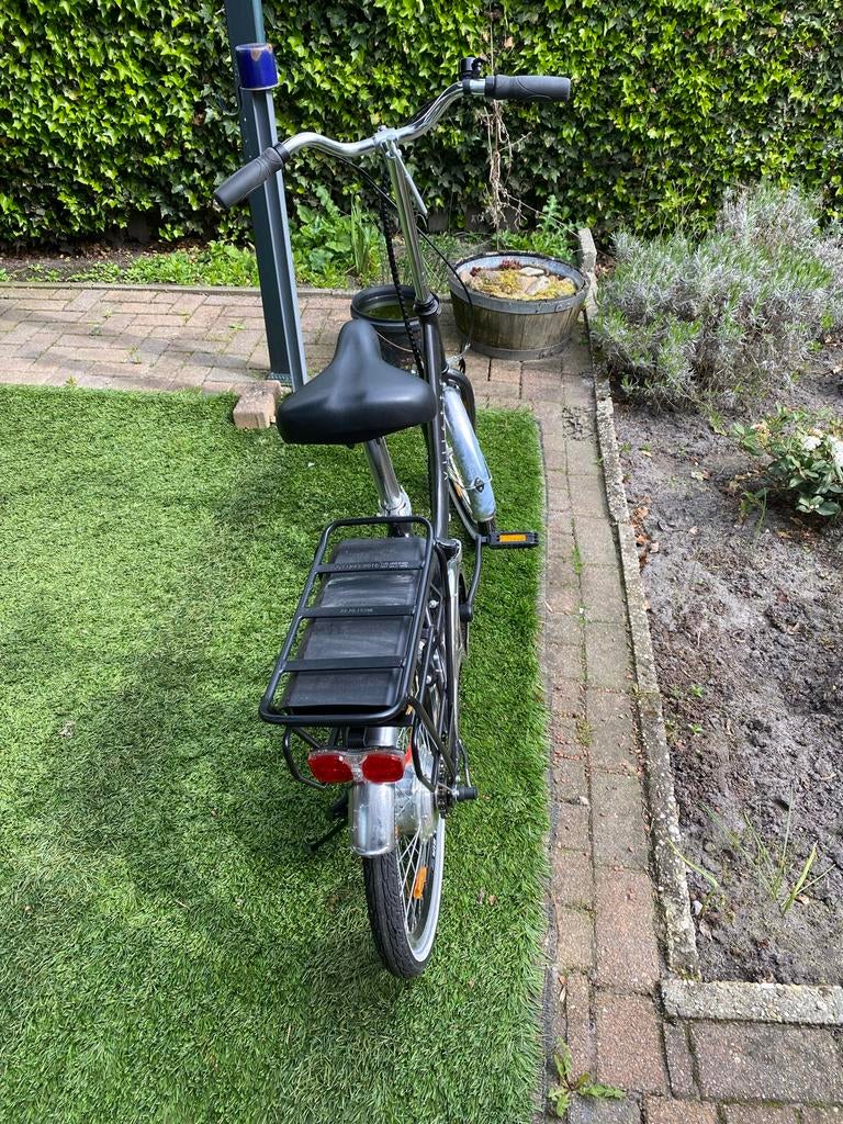 Vouwfiets Villette - Ideaal voor woon-werkverkeer en camping, 20 inch of meer, Velgrem, Zo goed als nieuw, Totaal opvouwbaar