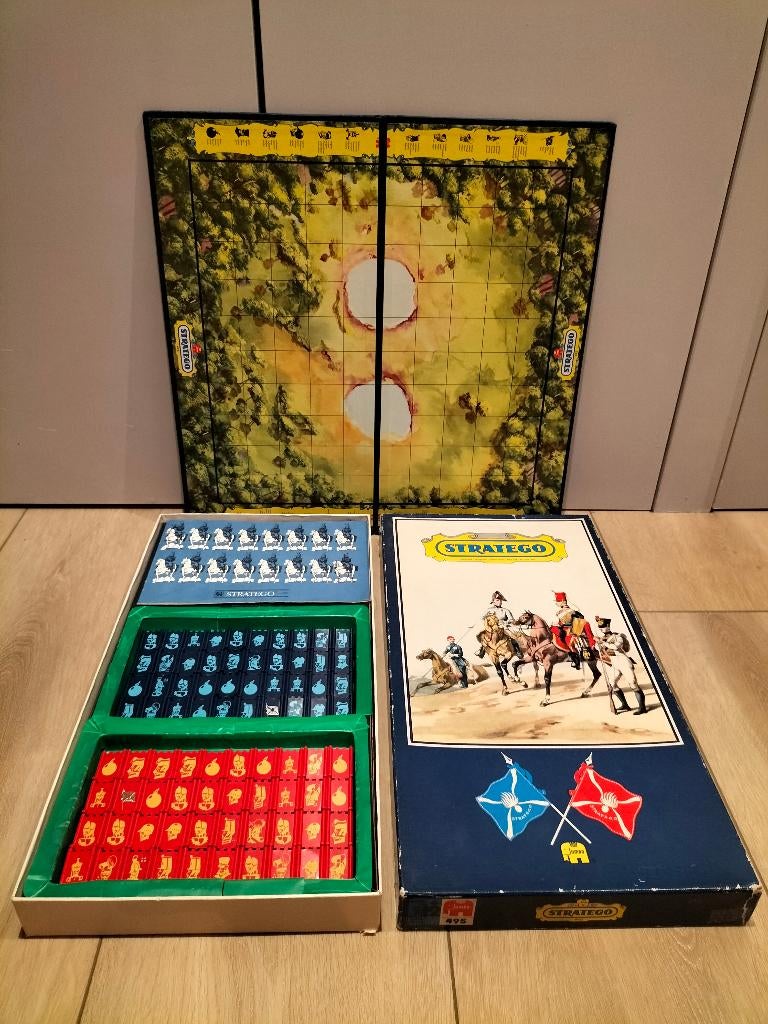 Stratego - spel van Jumbo - blauwe doos, Een of twee spelers, Ophalen of Verzenden, Gebruikt