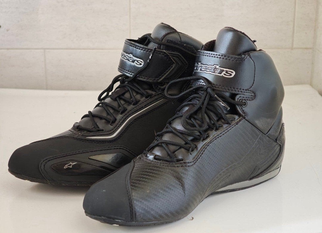 Alpinestars | Faster 2 | Carbon motorschoenen maat 40, Motoren, Kleding | Motorkleding, Ophalen of Verzenden, Tweedehands, Overige typen