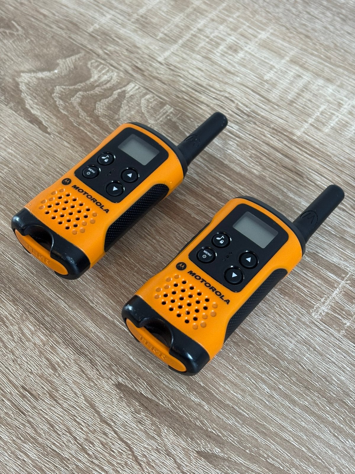 Motorola TLKR walkie-talkie, Telecommunicatie, Ophalen of Verzenden, Zo goed als nieuw