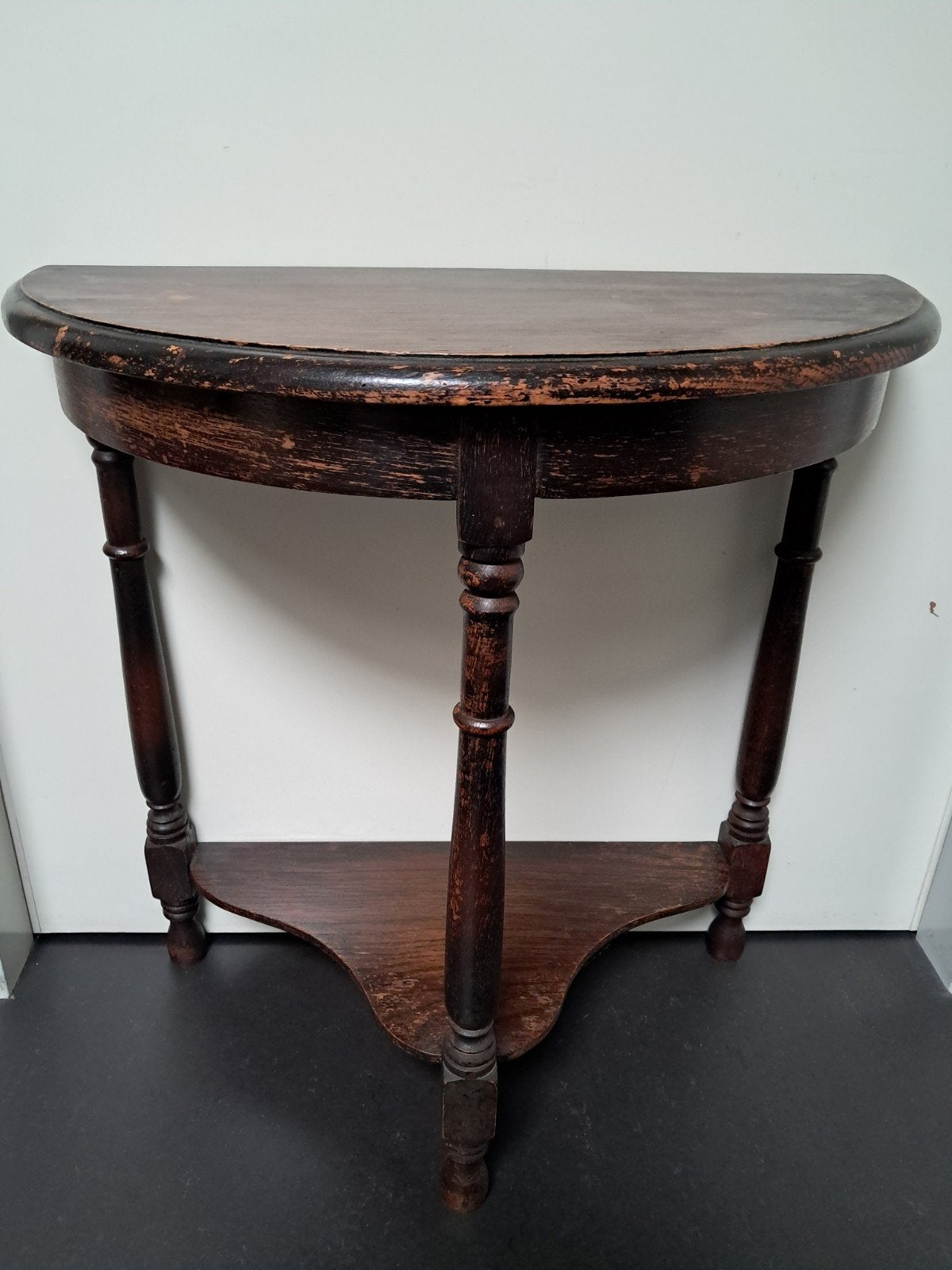 Halve maantafel., Ophalen